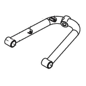 A-Arm vorn rechts oben schwarz, Adly ATV 400,450,500