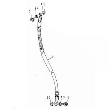 Bremsschlauch Adly Motorroller