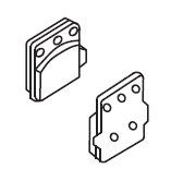 Bremsbeläge / Klötze vorn Adly ATV 600,700 Conquest u. Mini Car