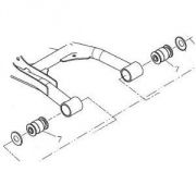 Buchse 10*34*51 f. A-Arm Adly ATV Quad Conquest 600/700