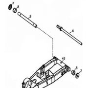 Staubschutzkappe /Gummi Achsschenkel Adly ATV Quad 50 V