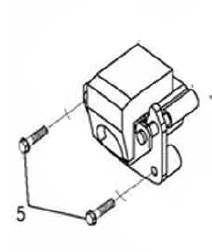 1 Schraube mit Bund M8 x 20 f. Bremssattel