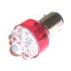 Glühbirne LED, 12V 21/5 Watt Bremsleuchte, rot, f. Roller u. Quad