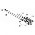 Luftschlauch Eingang L60, Adly Her Chee ATV/Quad 50,100,320er