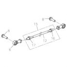 Gelenkkopf Schaltung Linksgewinde Adly ATV Quad 2807320,Conquest 600/700